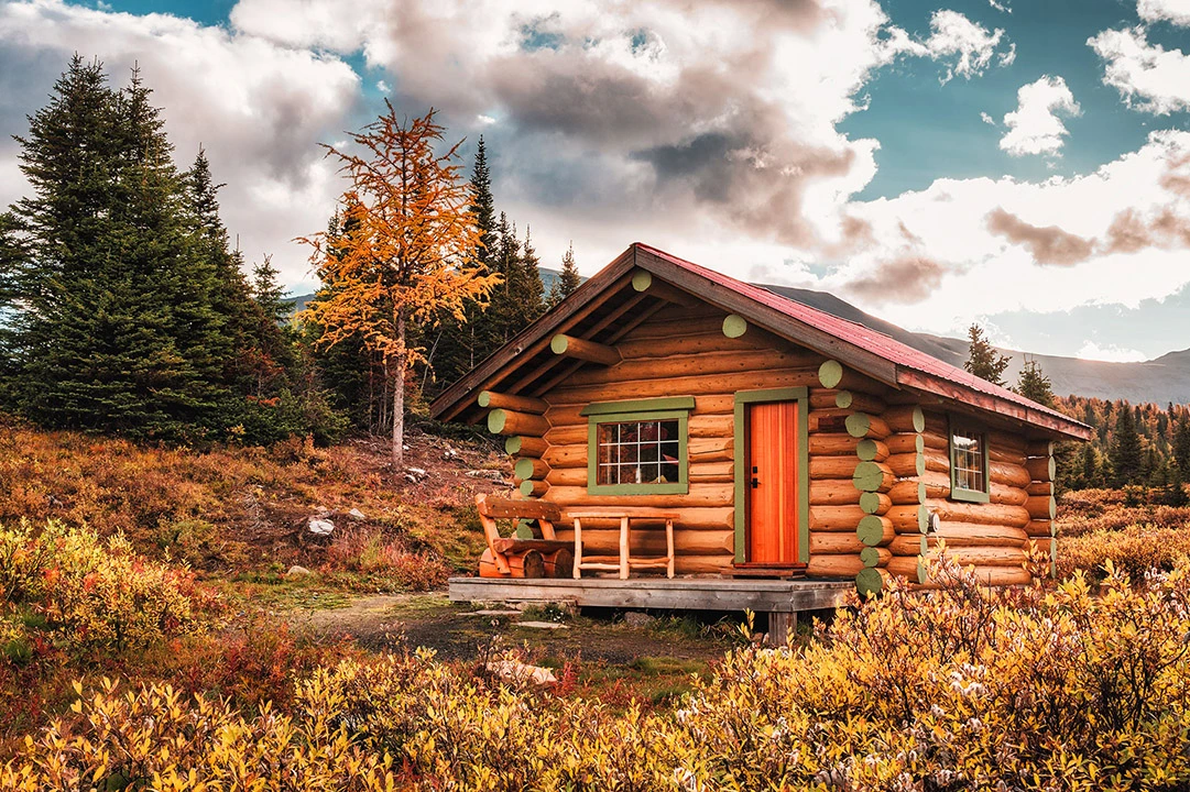 mountain cabin small